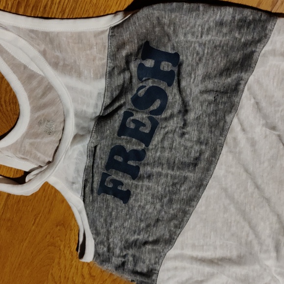 Well Worn Sheer Tank Large Vintage - Picture 3 of 3